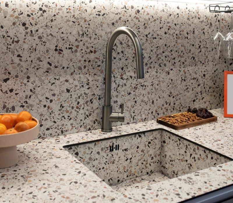 Terrazzo countertops Terrazzo countertops
