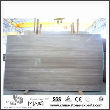 סין משיש לבן דגן עץ עבור אמבטיה & אריח מטבח