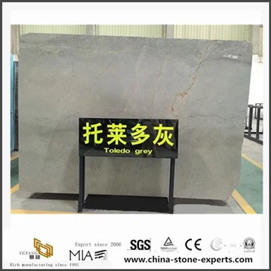 טולדו גריי שיש לאמבטיה Backsplash אריחים