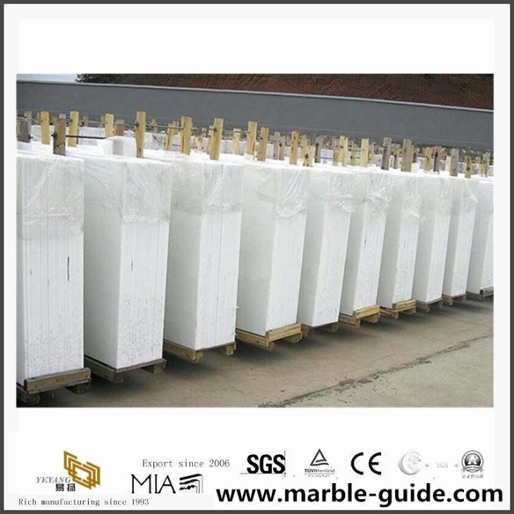China Artificial White Quartz Countertops Cost For Bath, Hotel Rooms