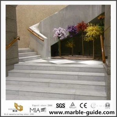 יוקרה וולקאס מדרגות שיש לבן עבור הול & מלון איכותי