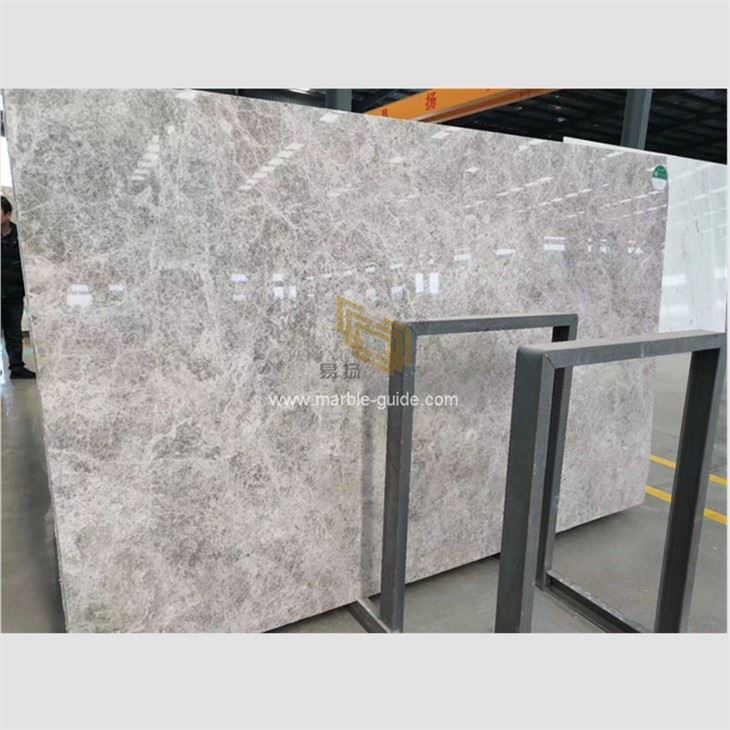 Aurora Gray Marble Floor Design