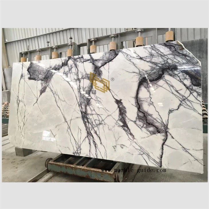 Milas Lilac Marble Bathroom Design