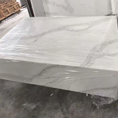 מותאם אישית Calacata לבן קוורץ Countertops
