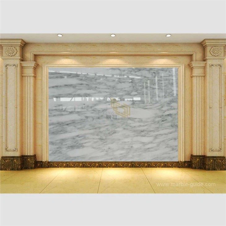 Beautiful Victoria Falls White Marble Hotel Background