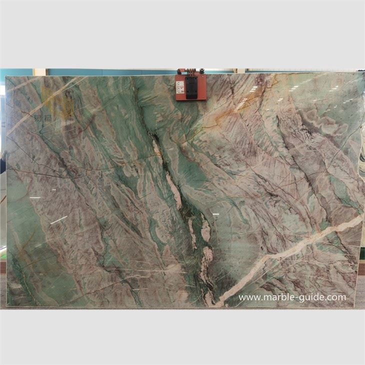 לוח אבן יוקרה ירוק ויפה לקישוט קיר