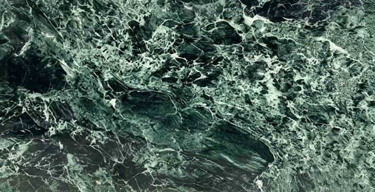 Luxury Prada Green Marble Countertop Slab factory